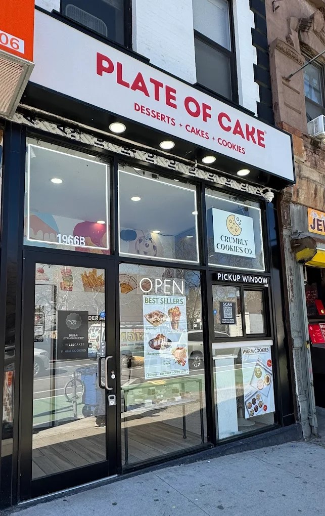 Plate of Cake New York storefront